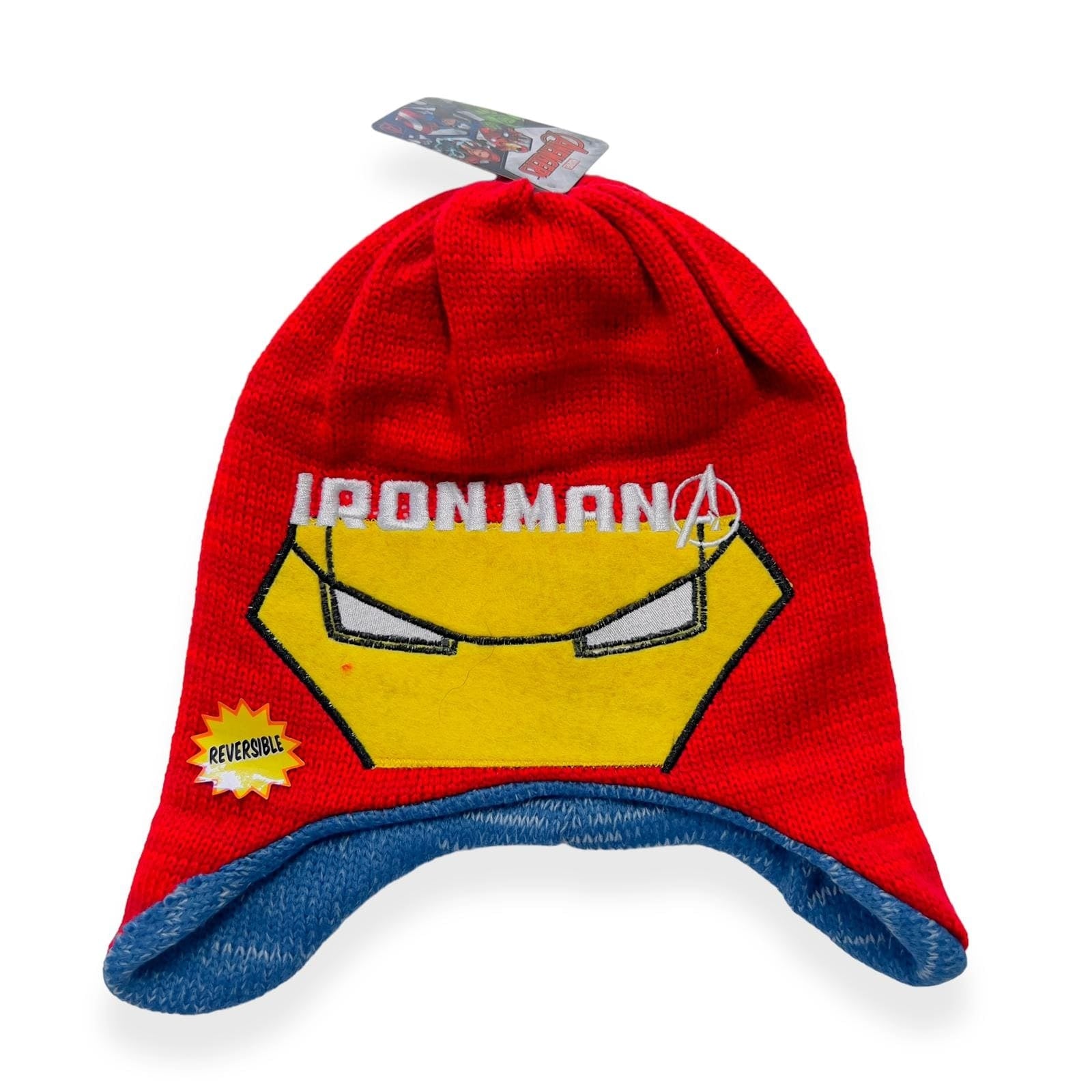 Cappello in Lana Avengers Reversibile - Mstore016