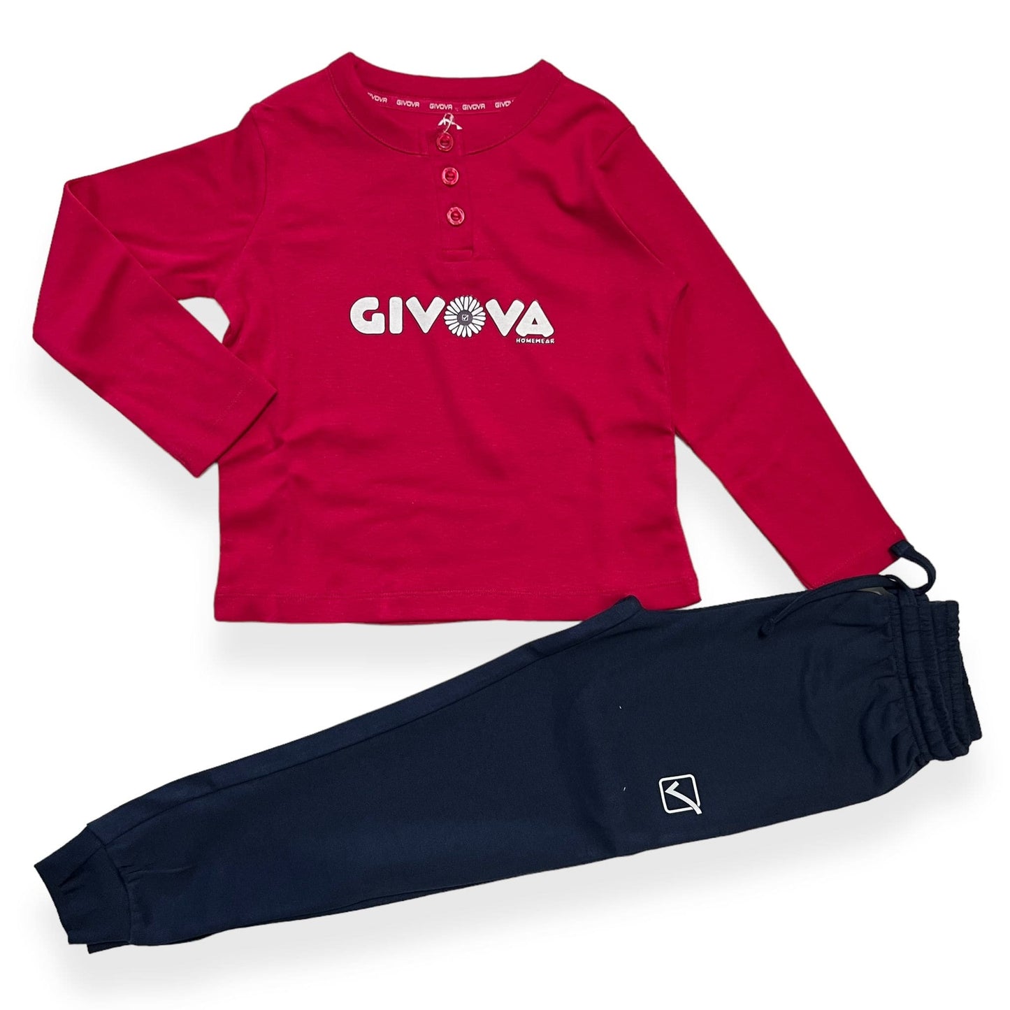 Pigiama Givova Bimba in Caldo Cotone - Mstore016