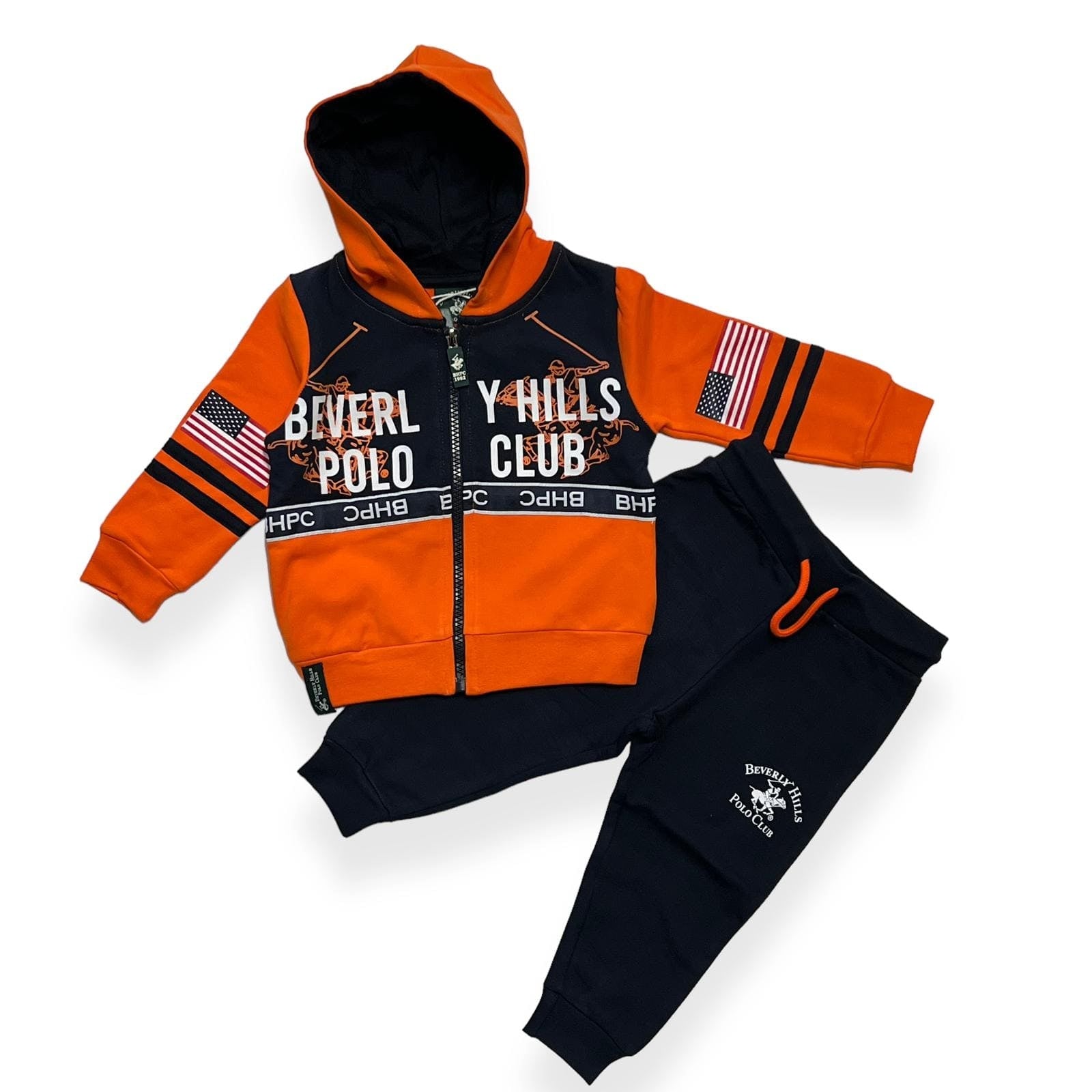 Beverly Hills Nouveau-né Polo Sweat Survêtement