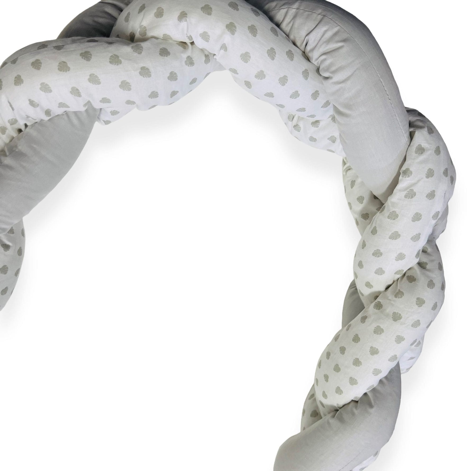 Tour de lit en coton tressé pour lit bébé/lit bébé