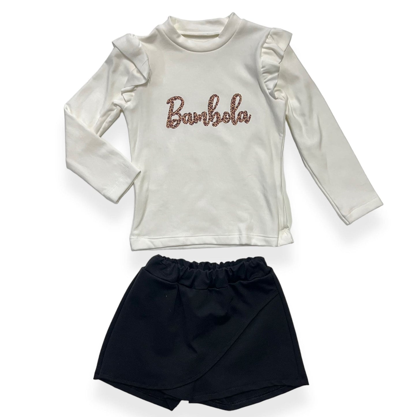 Tenue bébé fille chaude en coton