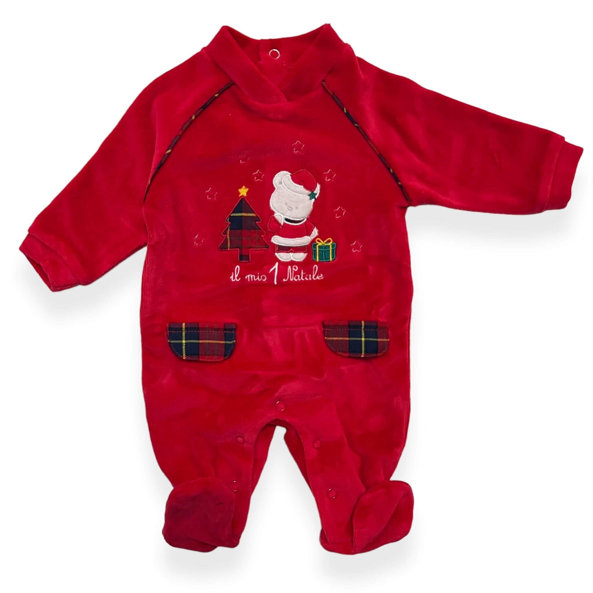 Combinaison chenille de Noël
