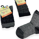 3 chaussettes chaudes en coton pour fille