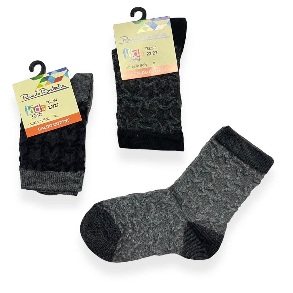 3 chaussettes chaudes en coton pour fille