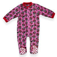 Pyjama grenouillère Minnie Mouse en chenille