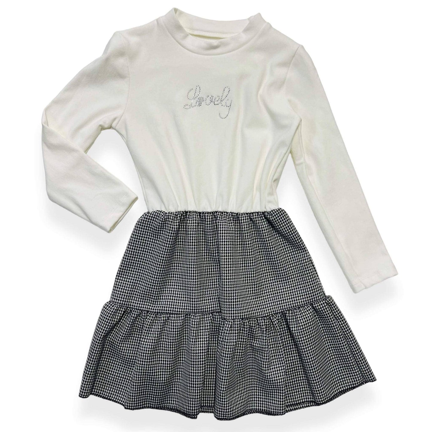 Robe chaude en coton pour fille