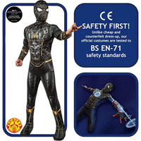 Costume Spider-Man 3 Nero Deluxe