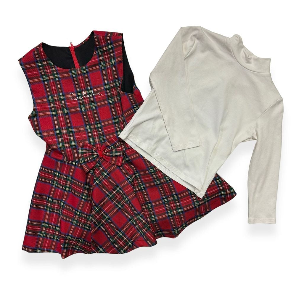 Robe de fille écossaise