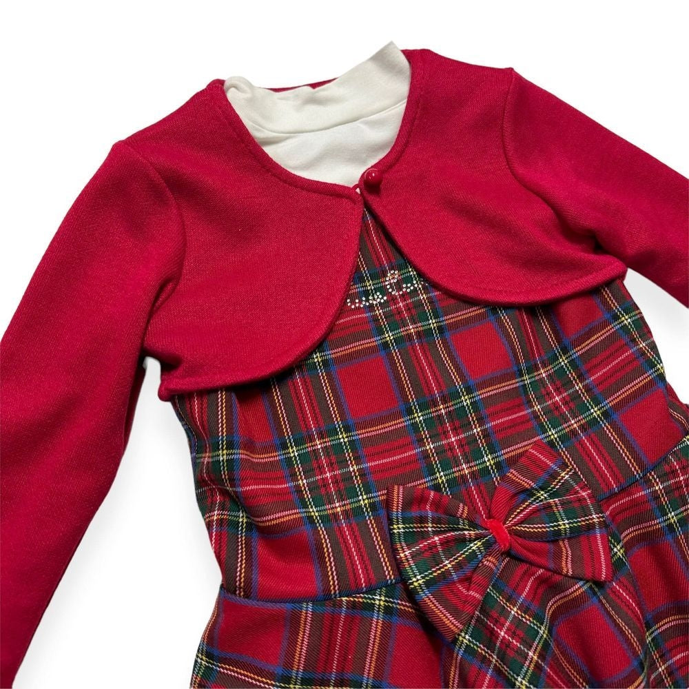 Robe de fille écossaise