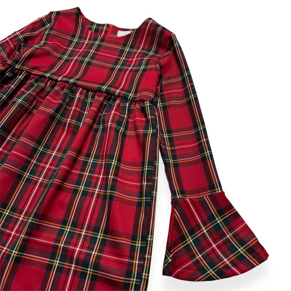 Robe de fille écossaise