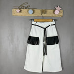 Pantalone a Palazzo Con Frange