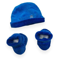 Set Cappello + Scarpine in ciniglia SSC Napoli 0/3 mesi