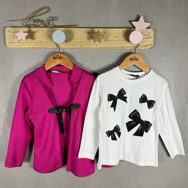 Cardigan + T-shirt Coton chaud