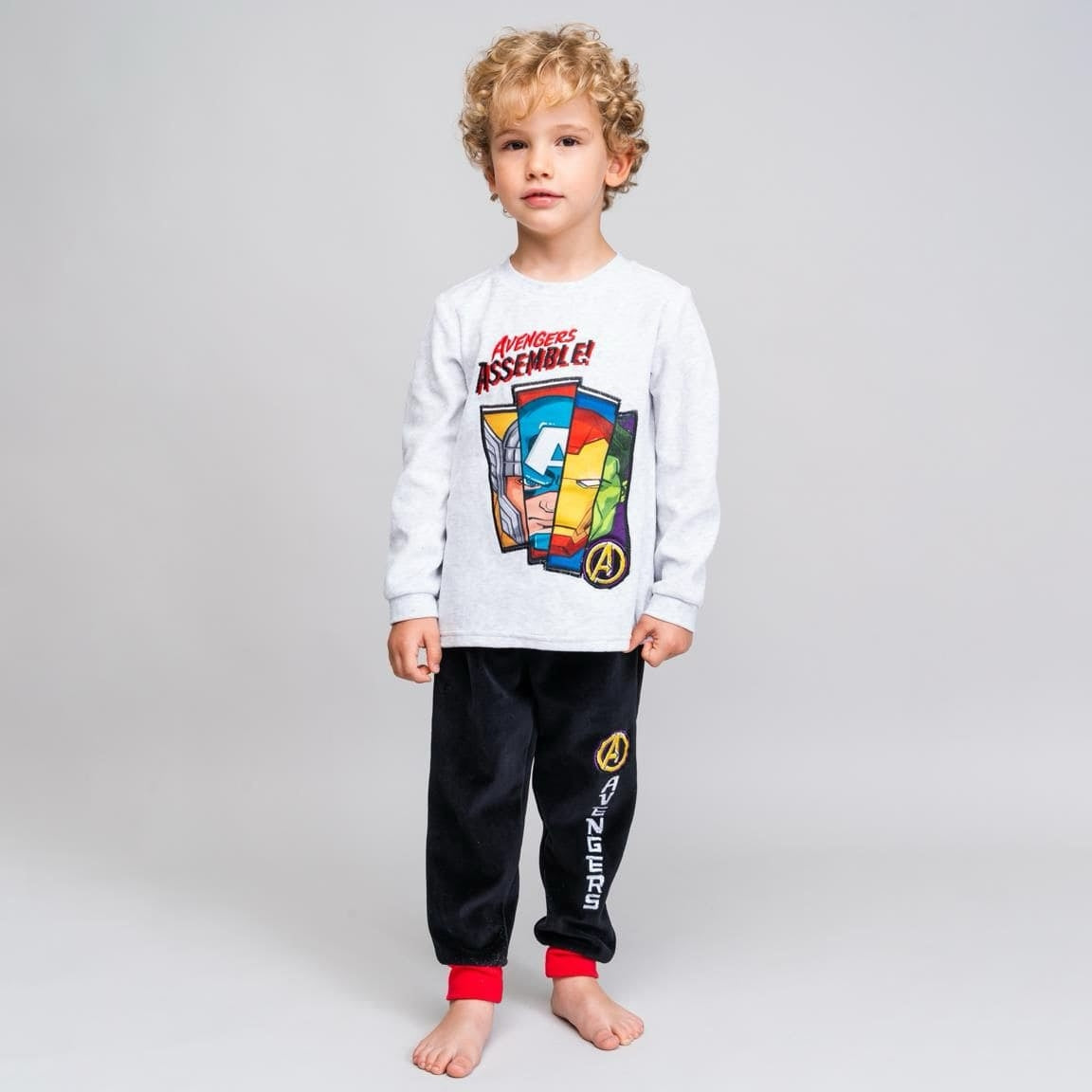 Pyjama en chenille Avengers pour garçons