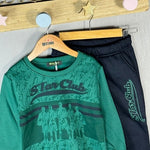 Survêtement sweat-shirt à col rond pour bébé