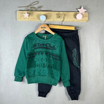 Survêtement sweat-shirt à col rond pour bébé
