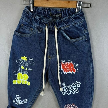 Jeans Bimbo Stampato