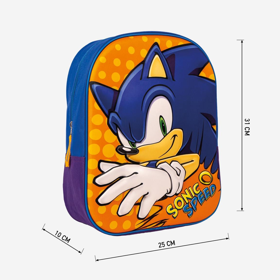Sac à dos Sonic pour maternelle