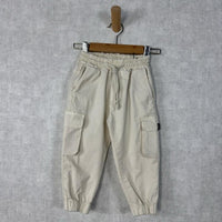 Pantalone In Cotone Cargo Bimbo