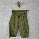 Pantalone In Cotone Con Strappi