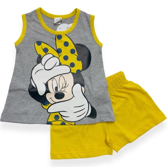 Completo Disney Minnie 100% Cotone