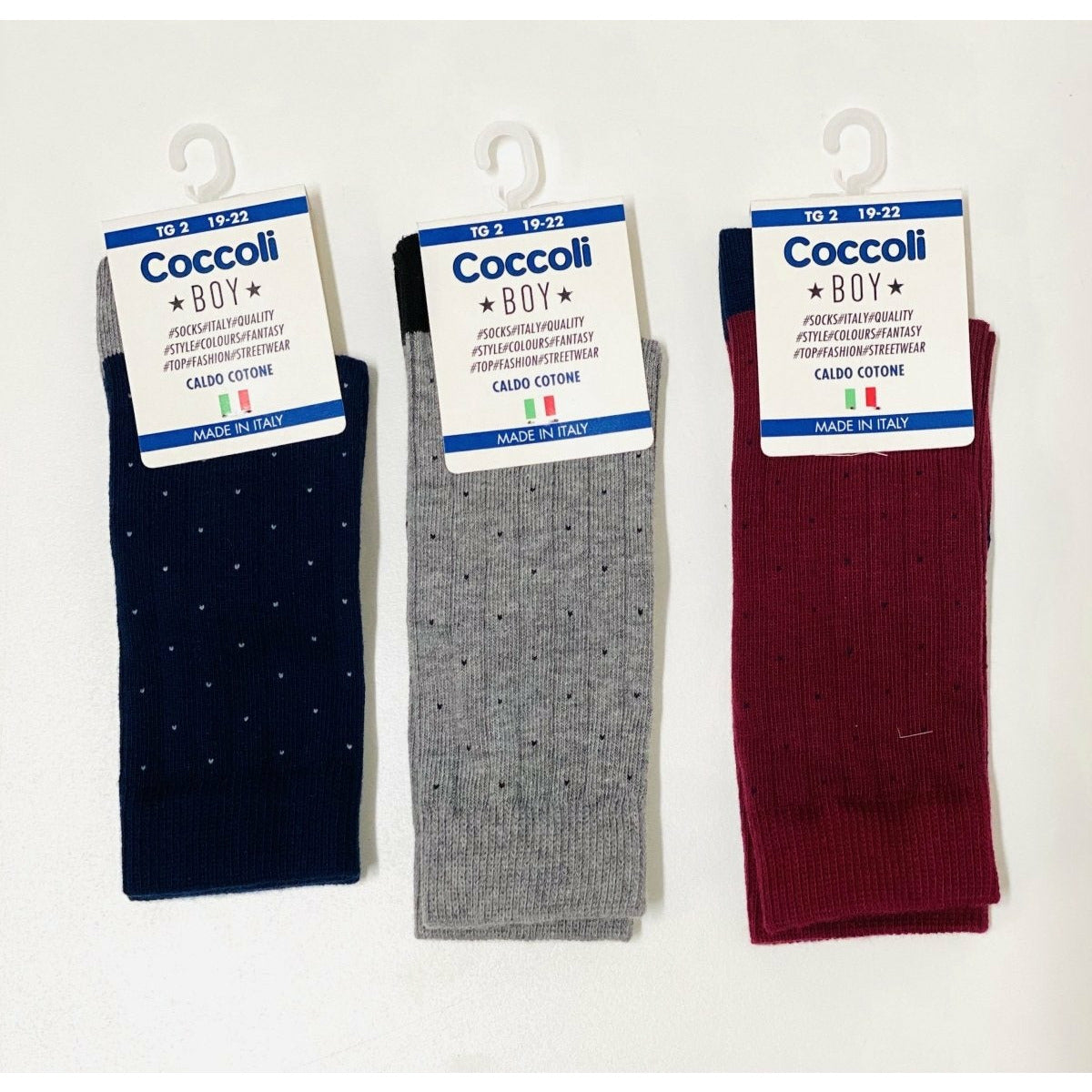 3 Calzini Alti in Caldo cotone Bimbo - Mstore016