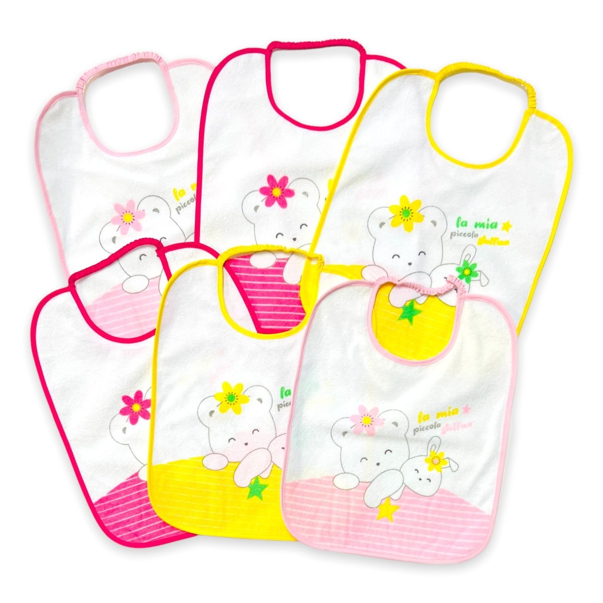 6 Bavette retro plastificato Melanie - Mstore016 - Bavette - Melanie