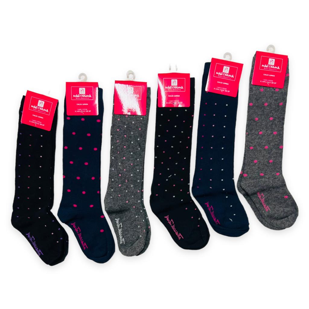 6 Calzini in Caldo cotone - Mstore016 - Calzini Bimba - Marta Marzotto