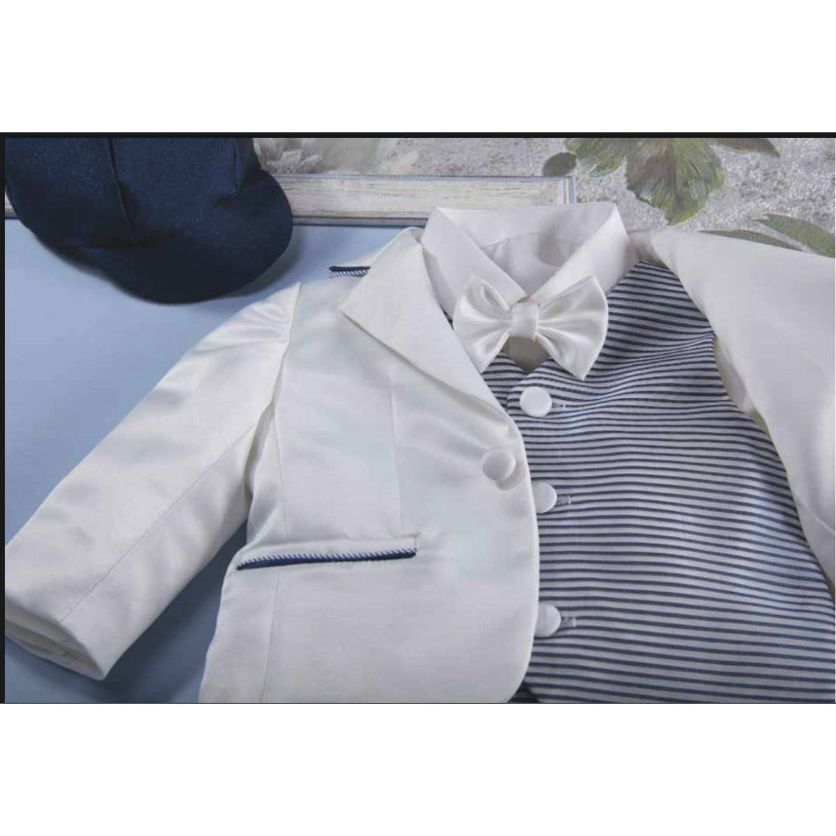 Abito Battesimale Neonato - Mstore016 - Abito cerimonia neonata - Les jolies