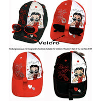 Berretto betty Boop con occhiali - Mstore016