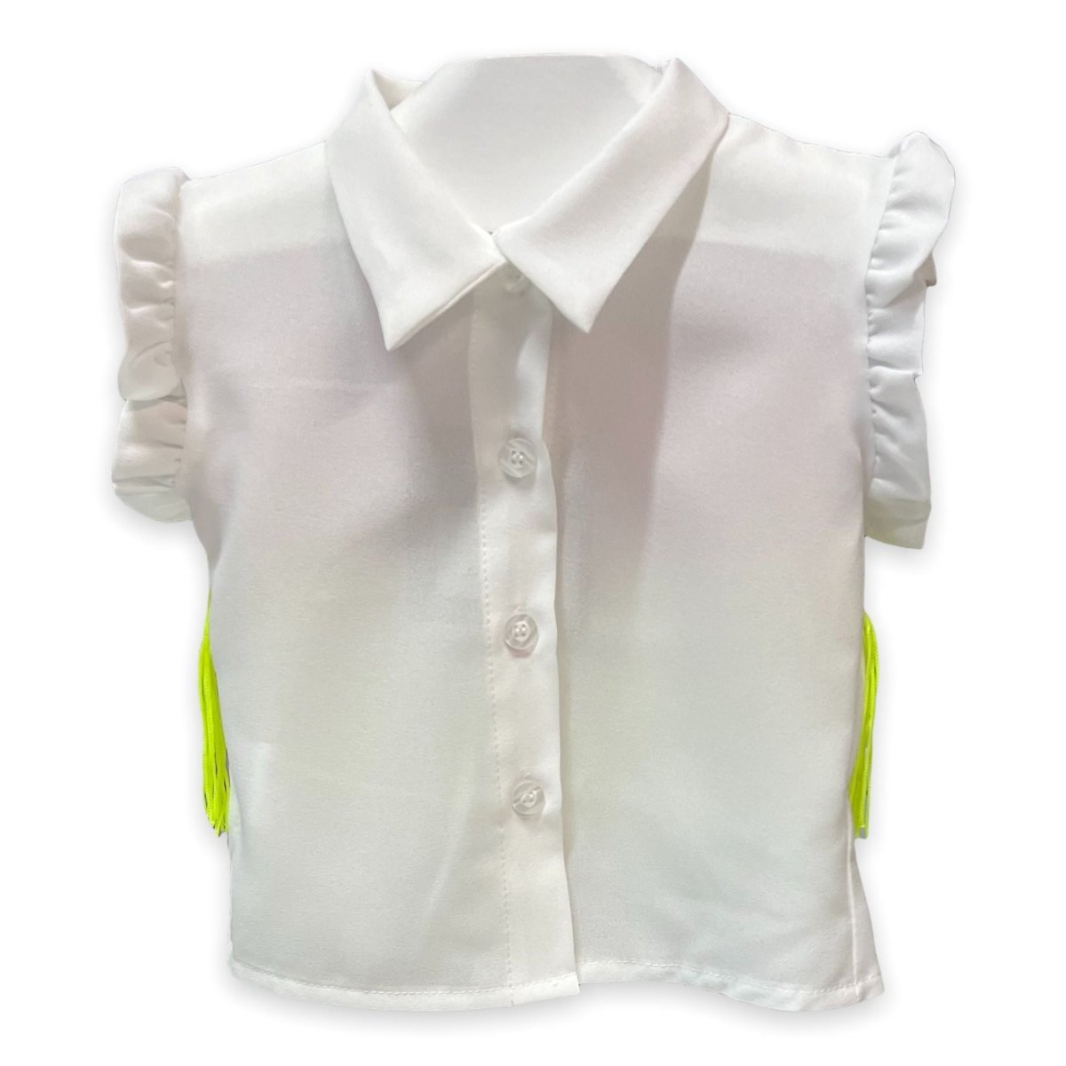 Camicia Con Balze Fluo Neonata - Mstore016 - Camicia neonata - Granada