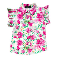 Camicia Neonata Fantasia a Fiori - Mstore016 - Camicia neonata - Great joy