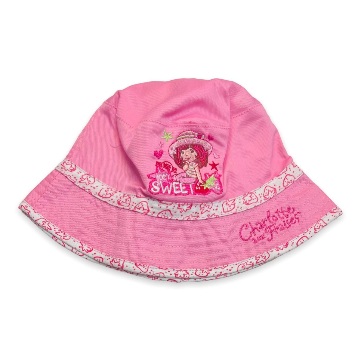 Cappello a Pescatore Bimba Fragolina - Mstore016 - Berretto Fragolina - Disney