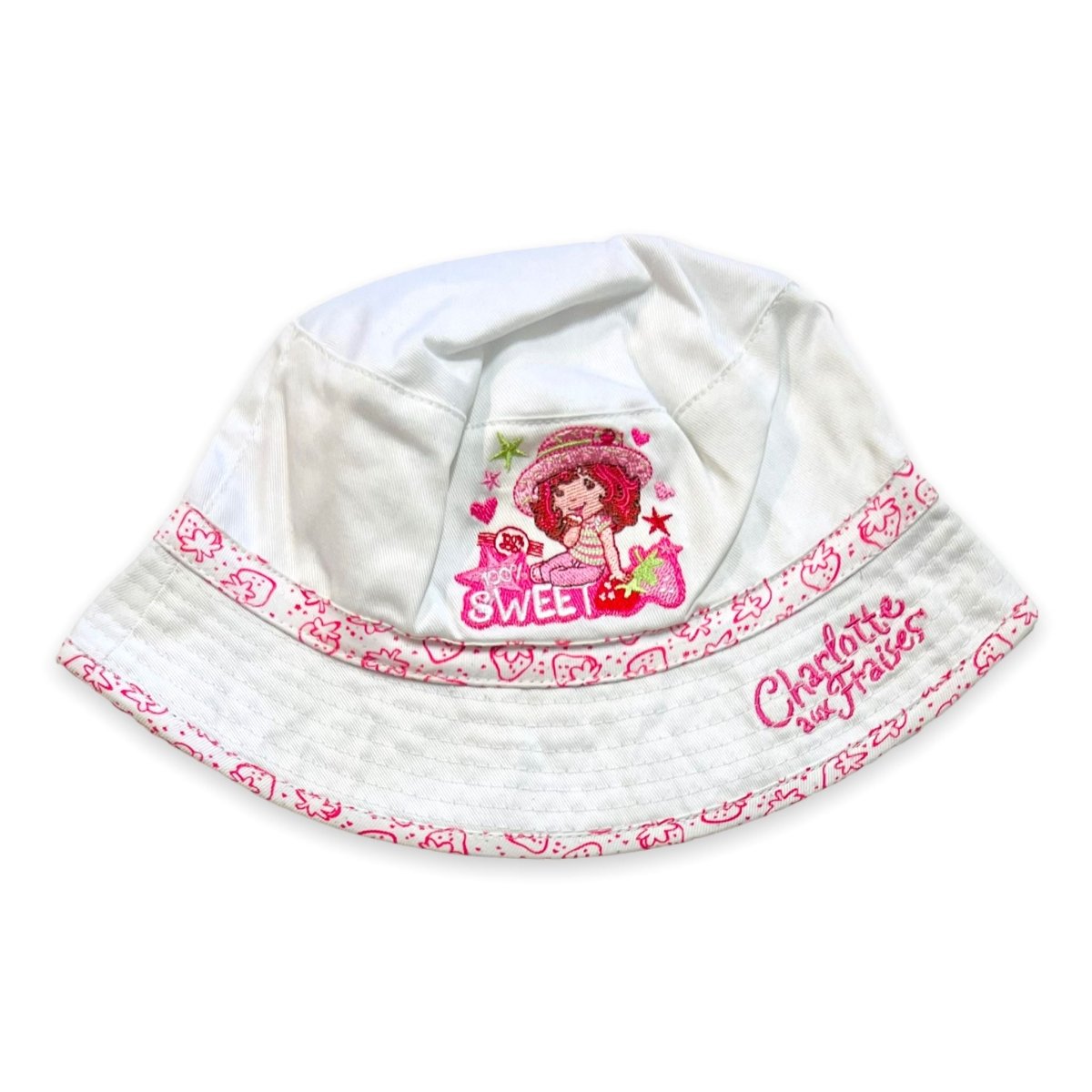 Cappello a Pescatore Bimba Fragolina - Mstore016 - Berretto Fragolina - Disney