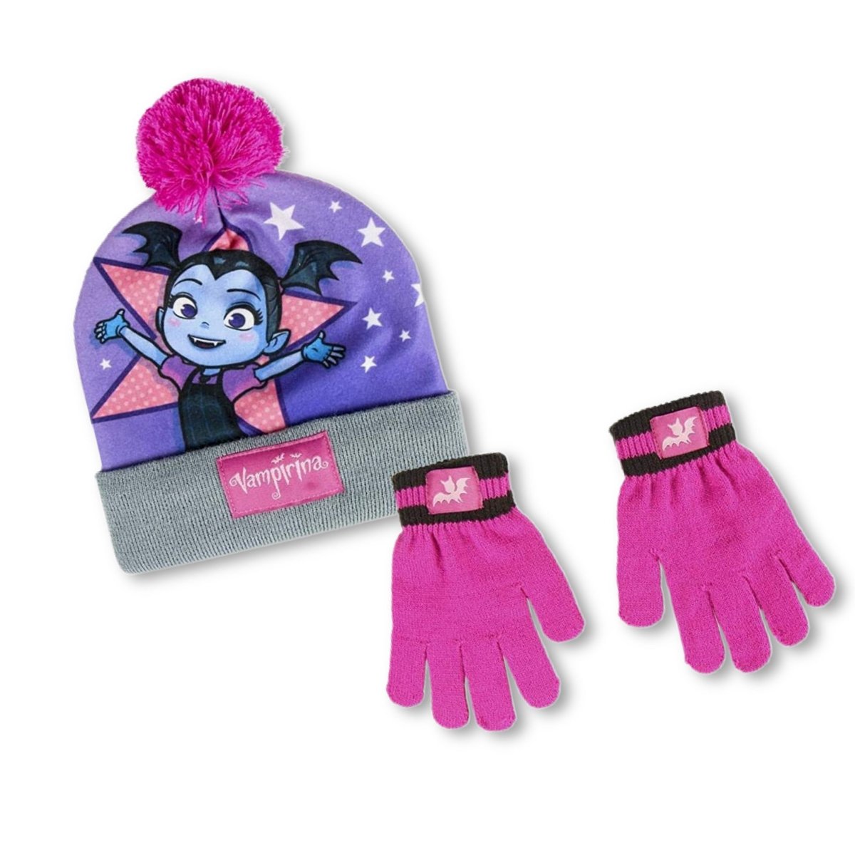 Cappello+Guanti Vampirina 3/10 Anni - Mstore016 - cappelli - LoL