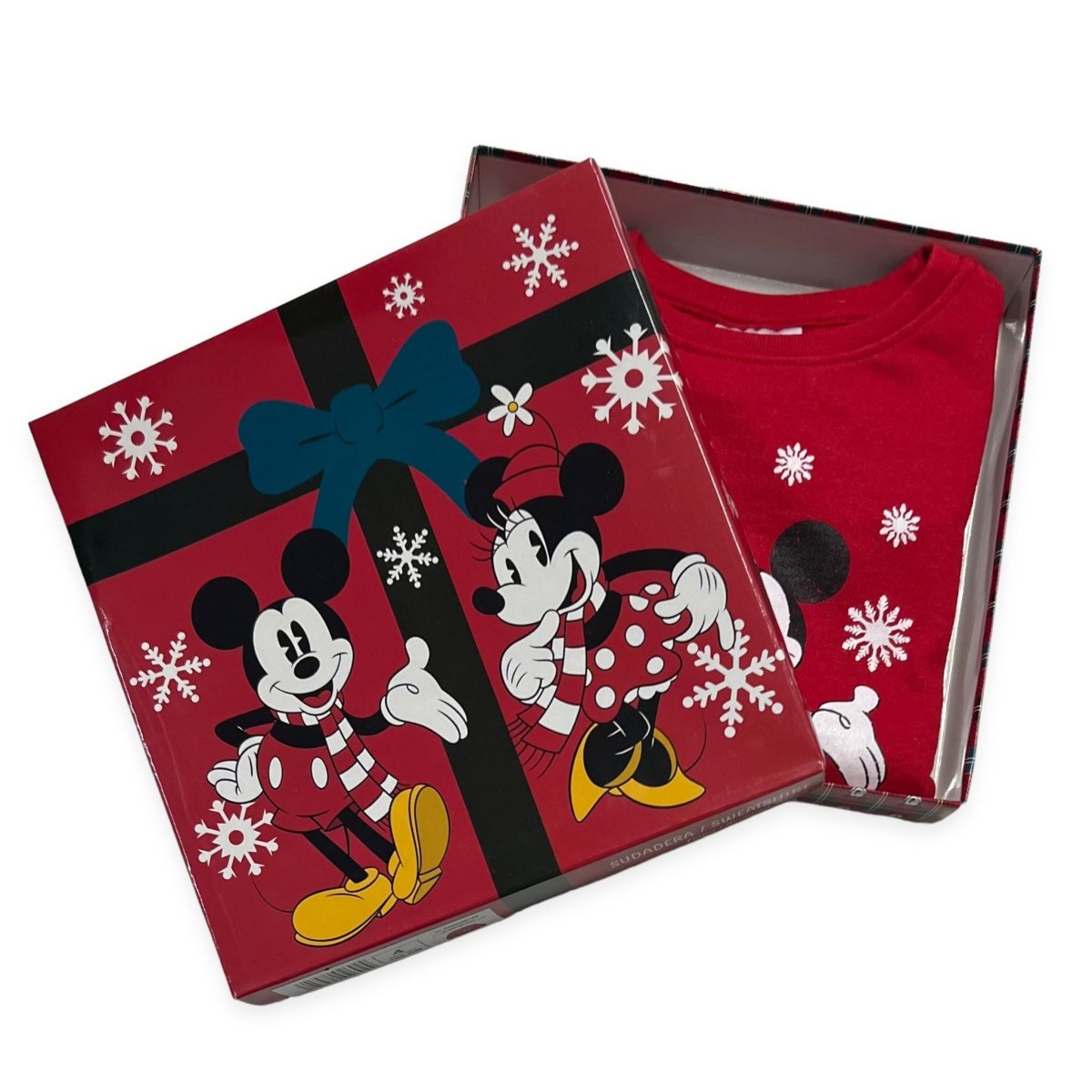 Felpa Natalizia Disney - Mstore016 - maglione Natalizio - Disney