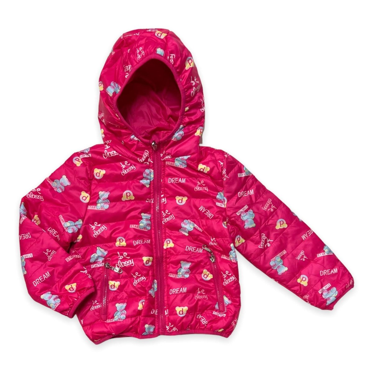 Giubbotto 100 Grammi Reversibile Bimba - Mstore016 - Giubbotto Bimba - Pink Baby