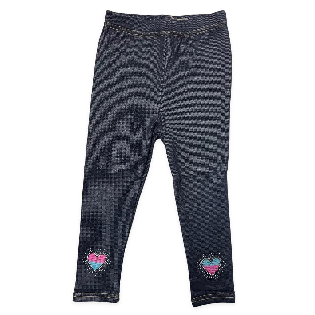 Leggins Jeans Bimba Felpato - Mstore016 - Leggins Bimba - Pink Shell