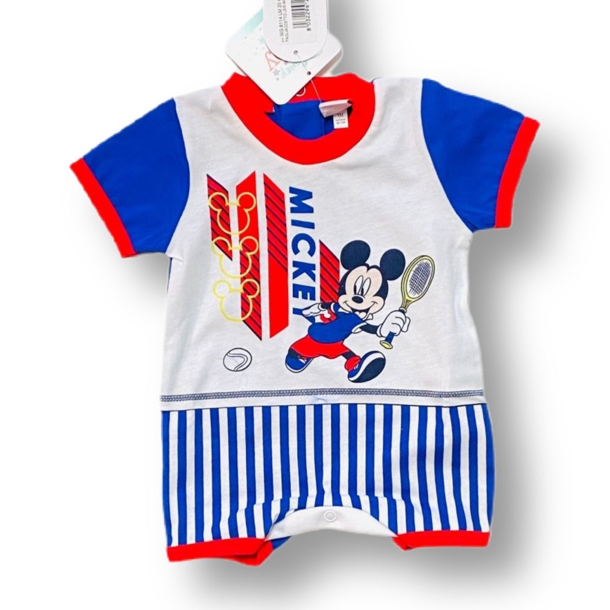 Pagliaccetto Disney Mickey Mouse 100% Cotone - Mstore016