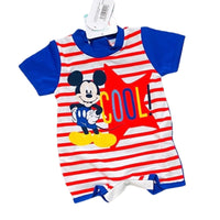 Pagliaccetto Disney Mickey Mouse 100% Cotone - Mstore016 - Tutina cotone disney - Disney