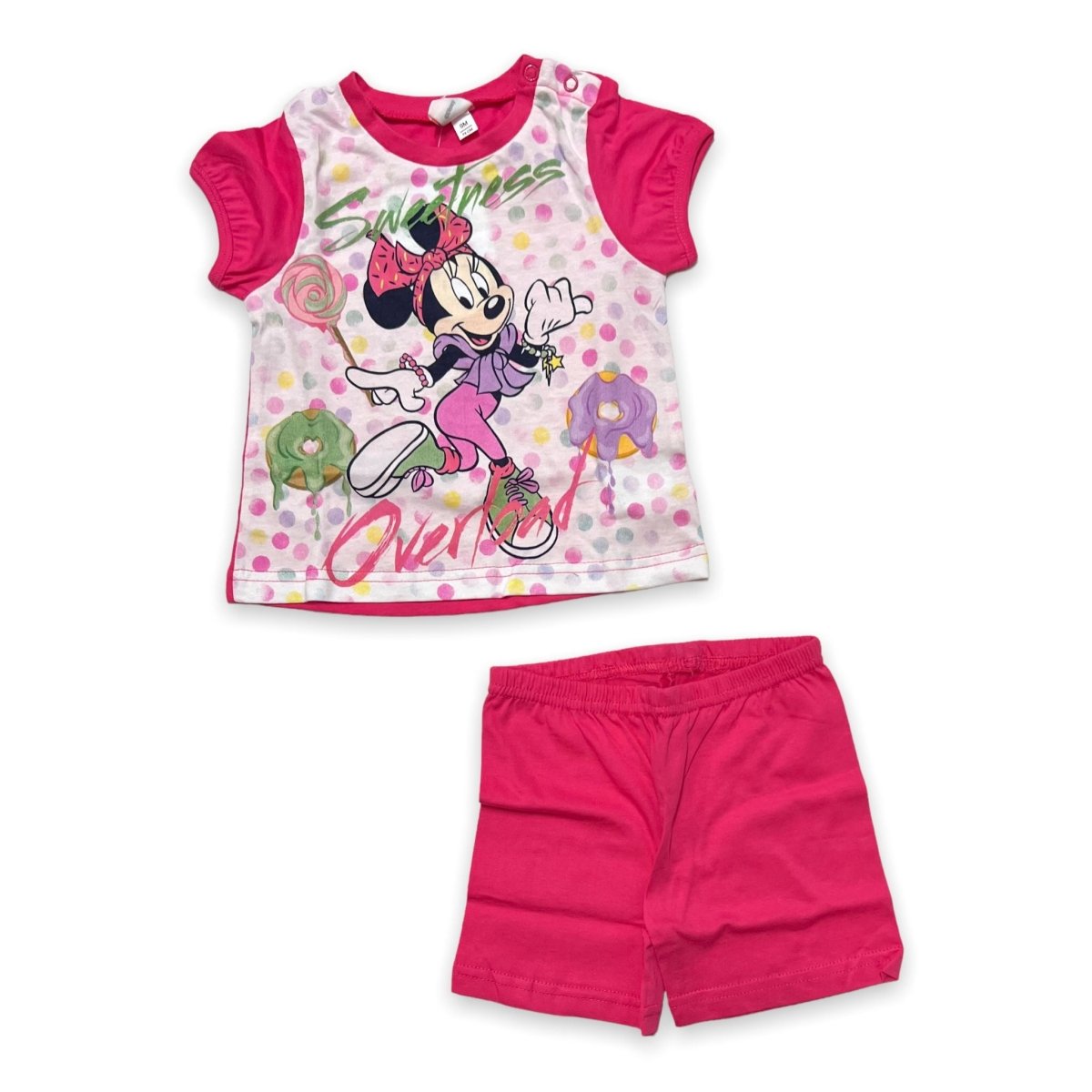 Pigiama 100% Cotone Disney Minnie - Mstore016 - Pigiama neonata - Disney