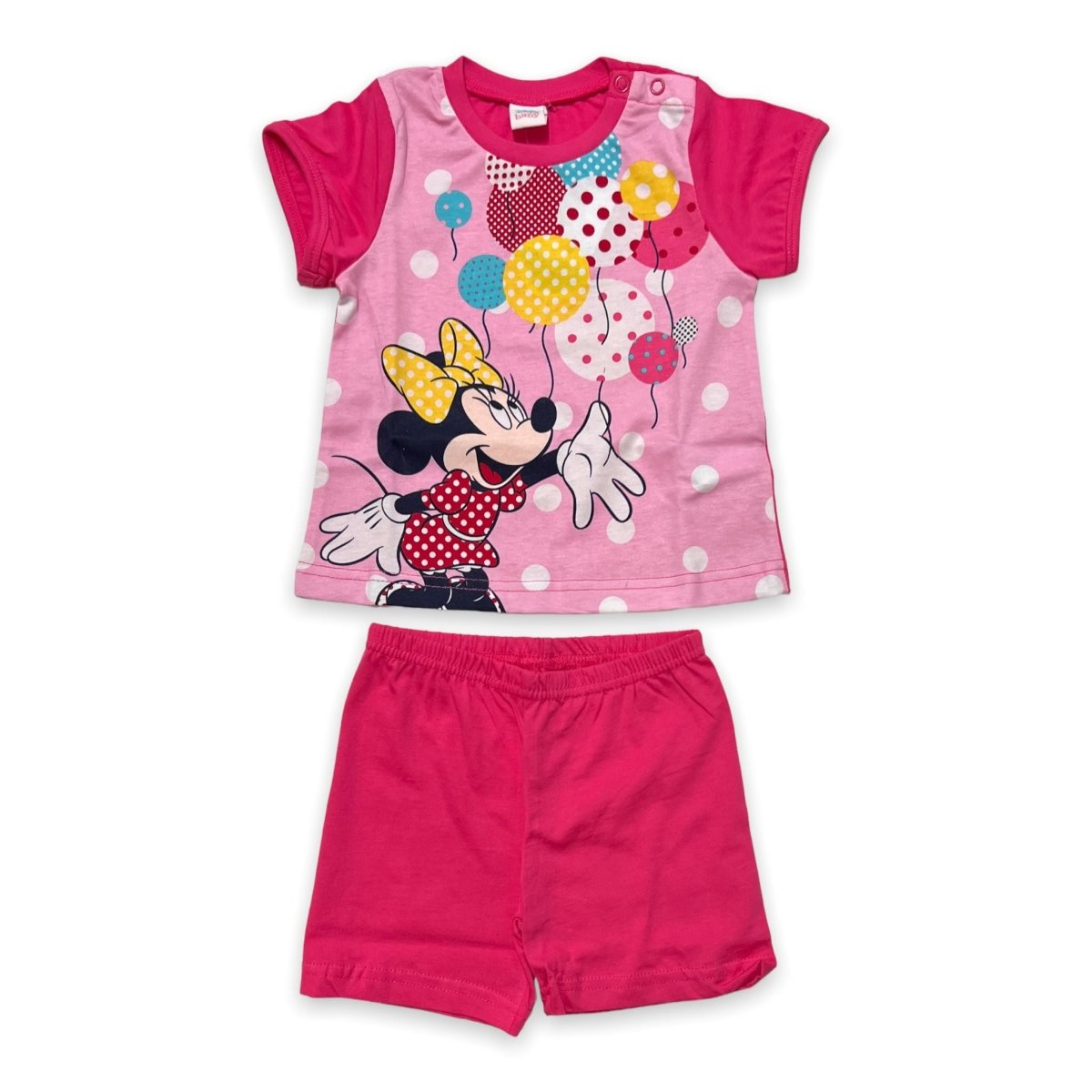 Pigiama 100% Cotone Disney Minnie - Mstore016 - Pigiama neonata - Disney