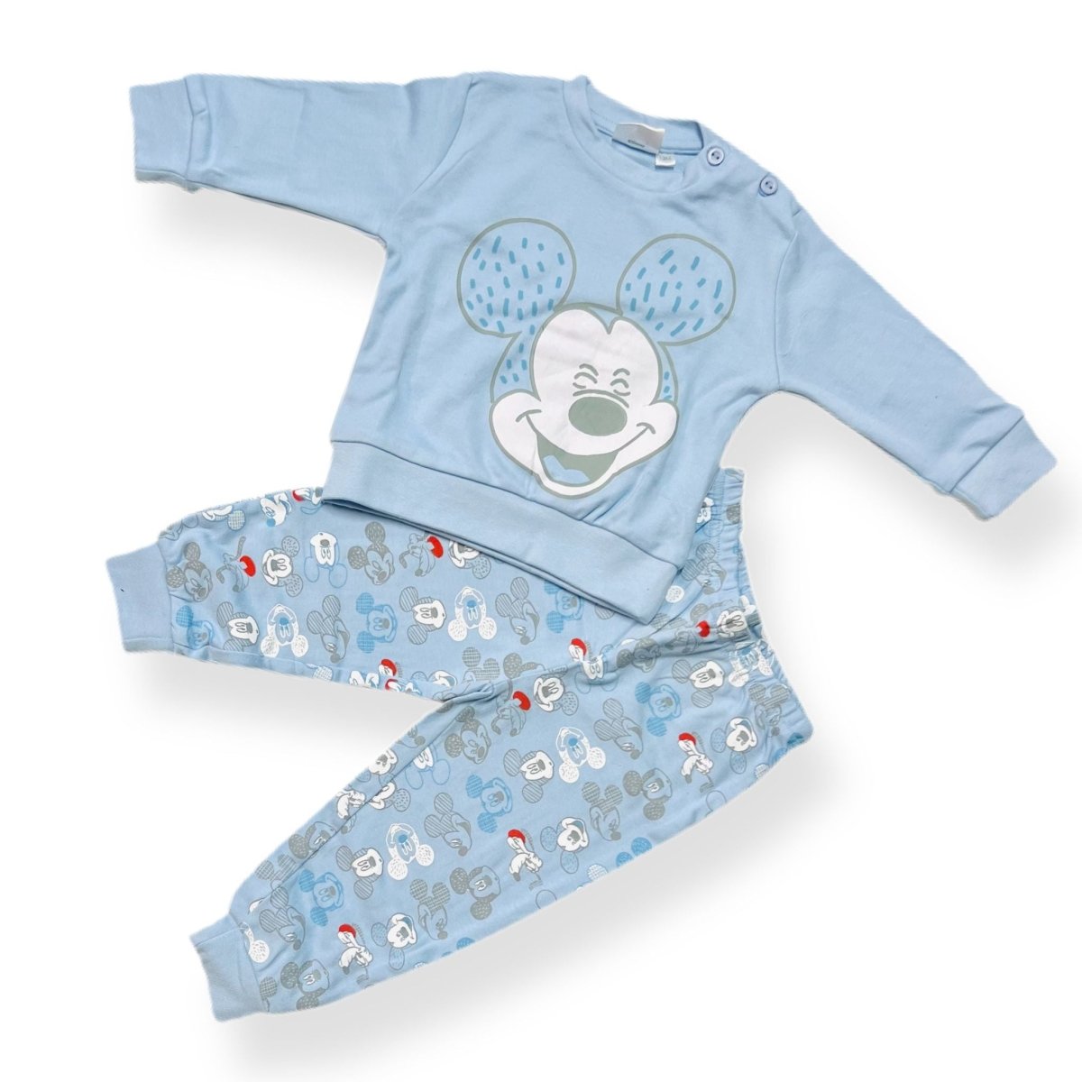 Pigiama In Caldo Cotone Mickey Mouse - Mstore016 - Pigiama In Caldo Cotone - Disney