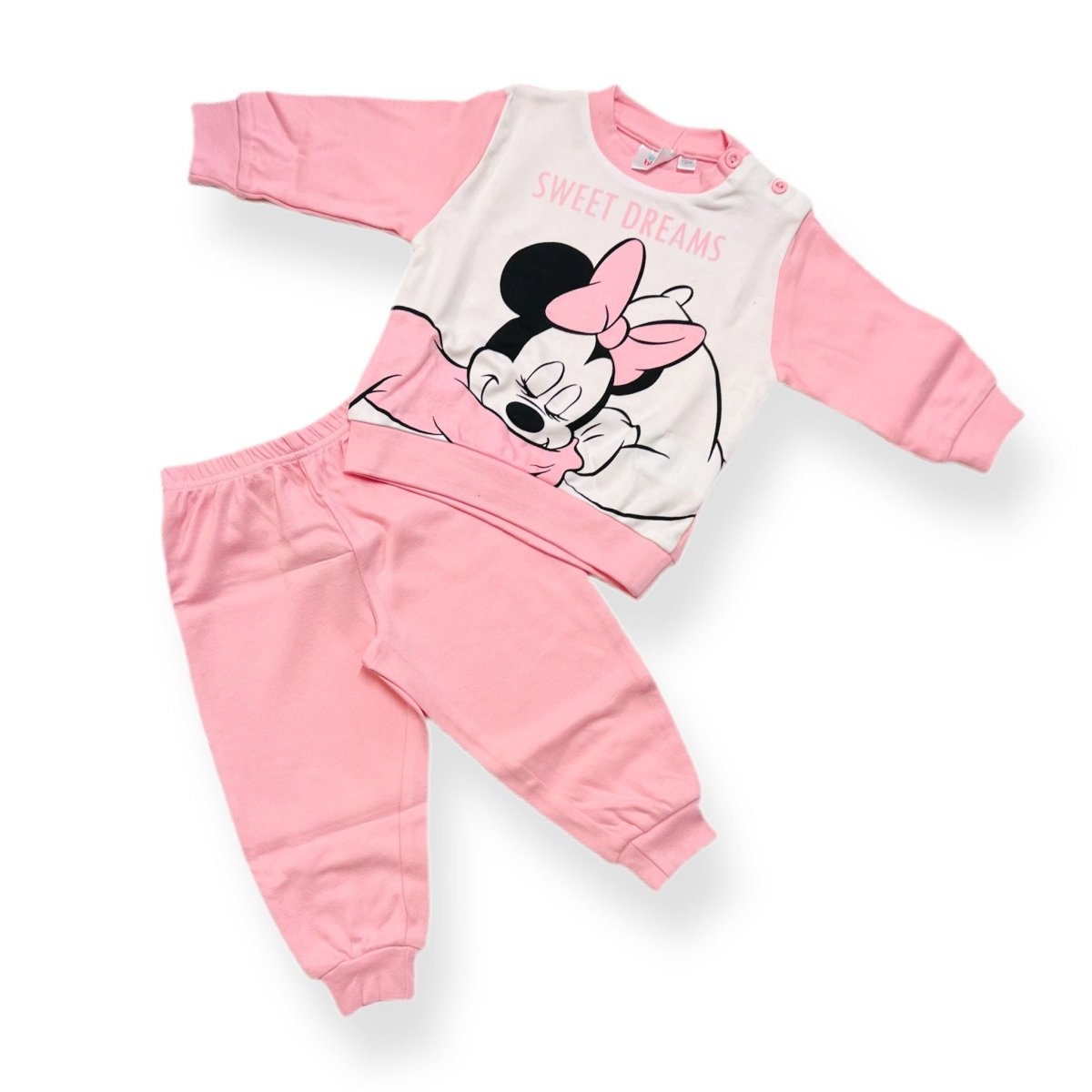 Pigiama In Caldo Cotone Minnie - Mstore016 - Pigiama In Caldo Cotone - Disney