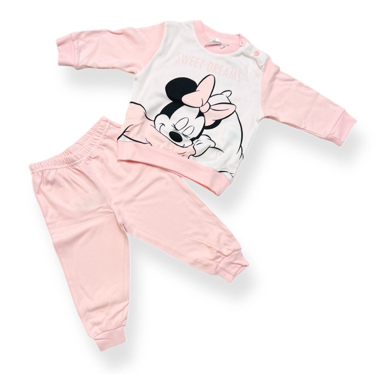 Pigiama In Caldo Cotone Minnie - Mstore016 - Pigiama In Caldo Cotone - Disney