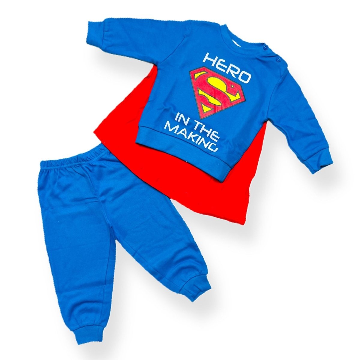 Pigiama In Caldo Cotone Super Man - Mstore016 - Pigiama In Caldo Cotone - Disney