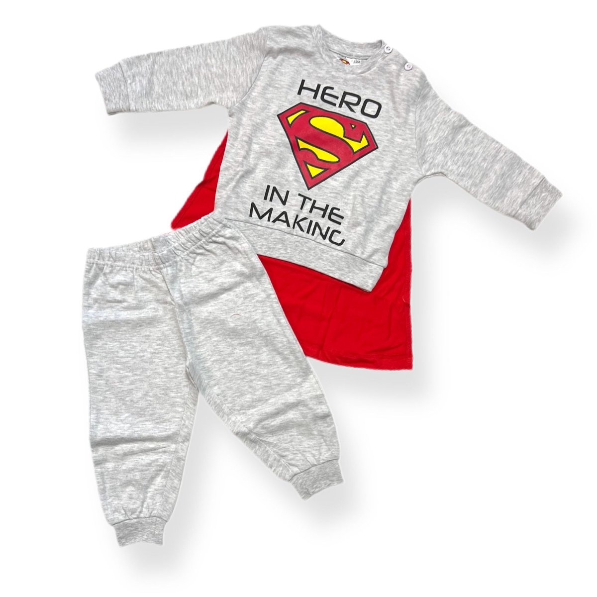 Pigiama In Caldo Cotone Super Man - Mstore016 - Pigiama In Caldo Cotone - Disney