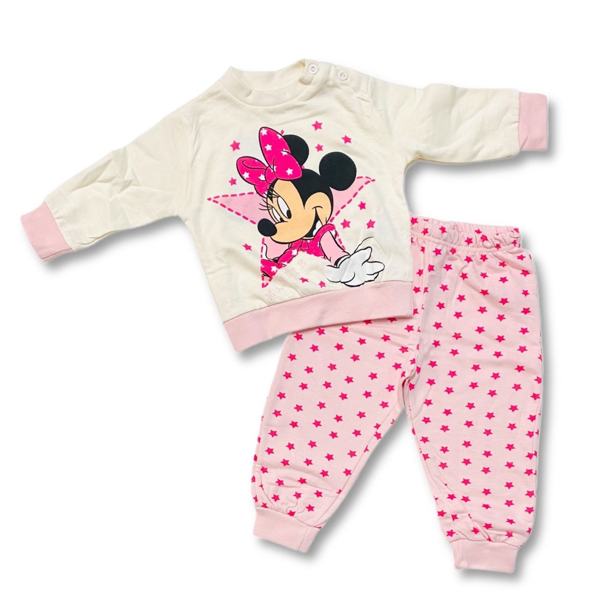 Pigiama In Felpa invernale Minnie - Mstore016 - Pigiama In Felpa - Disney