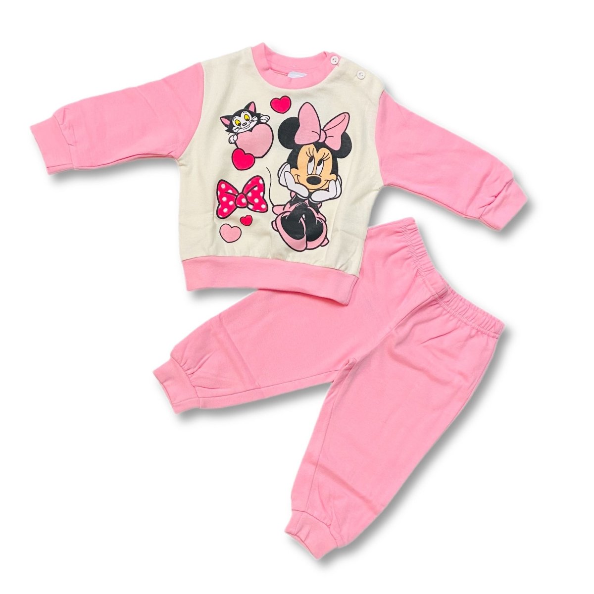 Pigiama In Felpa invernale Minnie - Mstore016 - Pigiama In Felpa - Disney