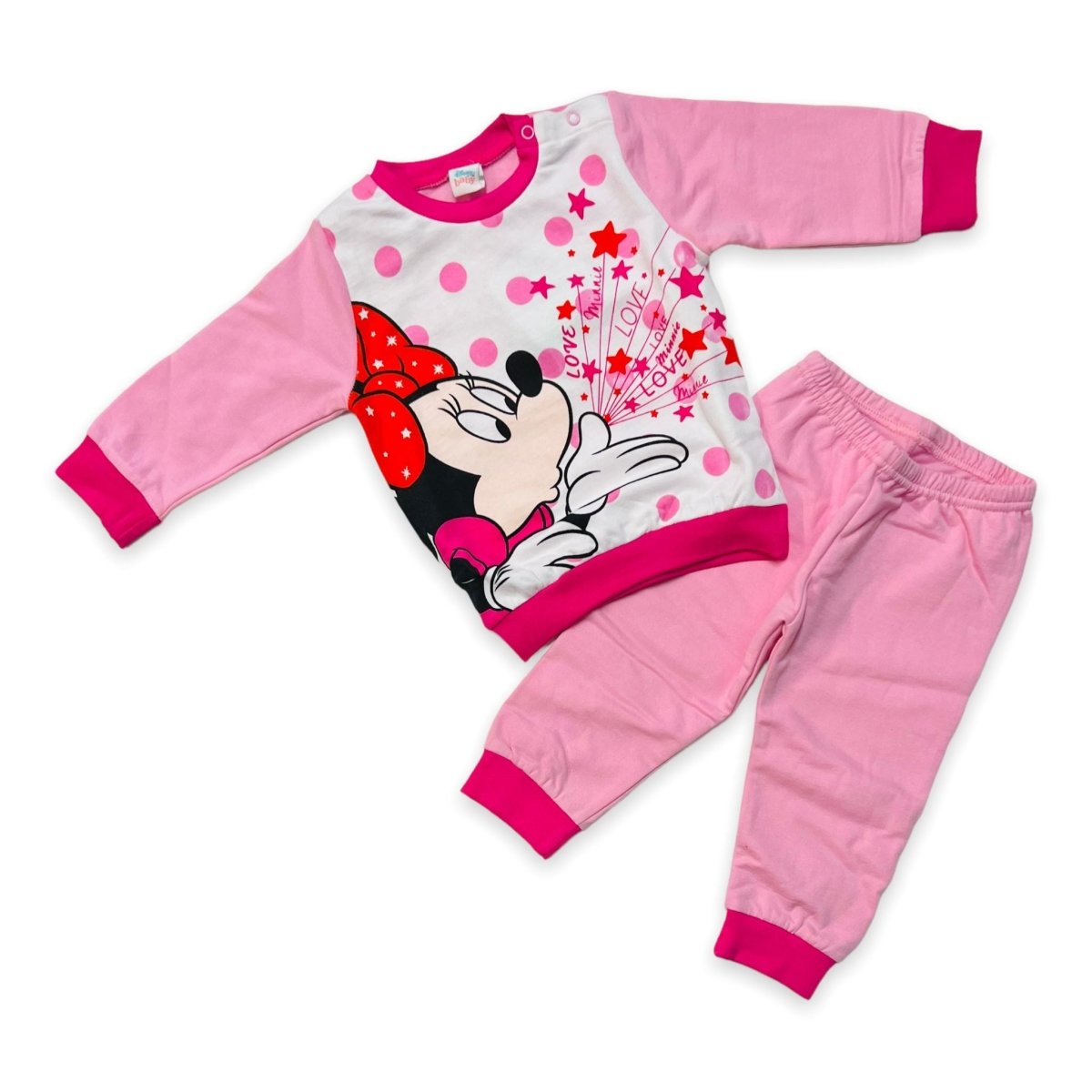 Pigiama In Felpa invernale Minnie - Mstore016 - Pigiama In Felpa - Disney